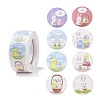 8 Patterns Easter Theme Self Adhesive Paper Sticker Rolls X1-DIY-C060-03K-1