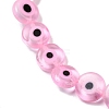 Handmade Evil Eye Lampwork Beads Strands LAMP-G164-10C-06-3