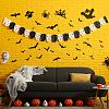 SUPERFINDINGS 9 Sets 3 Styles Halloween 3D Wall Decorative Stickers DIY-FH0005-50-5