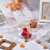 42Pcs Transparent Acrylic Display Cases CON-DC0001-19-4
