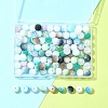 200Pcs 10 Styles Imitation Pearl & Opaque Acrylic Berry Beads OACR-FS0001-96A-7