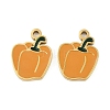 Vegetables 304 Stainless Steel Enamel Charms STAS-C137-02E-G-1