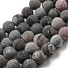 Natural Weathered Agate Beads Strands G-P538-A01-08-1