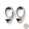 925 Thailand Sterling Silver Lobster Claw Clasps STER-D003-07AS-3