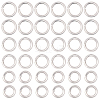 SOFPLATE 600Pcs 3 Styles 304 Stainless Steel Open Jump Rings STAS-SP0001-70-1