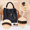 PU Imitation Leather Braided Bag Handles and Purse Drawstring FIND-WR0009-13-4