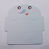 Animal Cartoon Paper Greeting Cards DIY-WH0161-09I-2