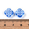 Transparent Acrylic Beads TACR-T028-48-3