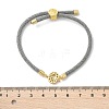 Adjustable Nylon Cord Bracelets BJEW-C096-01G-07-5