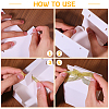 Square Blank Paper Gift Storage Boxes with Ribbon CON-WH0089-115-4
