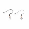 304 Stainless Steel Earring Hooks STAS-S057-63C-1