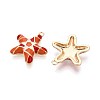Brass Enamel Pendants KK-T071-30G-2