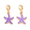 Alloy Enamel European Dangle Charms AL-CBAC2D3-02G-02-1