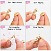 CHGCRAFT 12Pcs 3 Colors Alloy Shield Crown Brooch Pin JEWB-CA0001-17-8