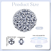 200Pcs Acrylic Beads OACR-PA0001-66B-2