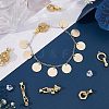 10 Sets 10 Styles Fold Over Clasp Sets FIND-FH0005-45-6