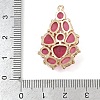 Brass Glass Pendants KK-R224-16A-G-3