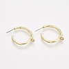 Alloy Stud Earring Findings LS-X-PALLOY-S121-132-2