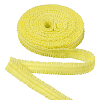 Polyester Ruffled Elastic Cord EW-WH0015-02E-1