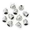 Apetalous Alloy Cord End Caps LS-TIBEB-0672-AS-RS-3