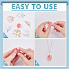 12Pcs 6 Styles Brass Pendants KK-AR0001-91-3