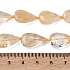 Heated Natural Citrine Beads Strands G-L650-H01-02-5