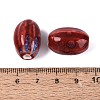 Vintage Handmade Porcelain Beads PORC-Q006-10E-3