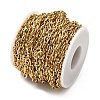 Ion Plating(IP) 304 Stainless Steel Rope Chains CHS-H025-16G-3