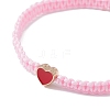 Nylon Thread Braided Bead Adjustable Bracelets BJEW-JB09769-02-3