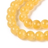 Transparent Glass Imitation Cat Eye Beads Strands GLAA-Q110-01B-16-3