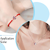 Handmade Polymer Clay Rhinestone European Large Hole Beads with Silver Color Plated Brass Cores FPDL-PA0001-02B-5