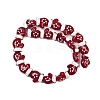 Baking Paint Glass Enamel Beads LAMP-R004-07A-2