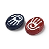 Baking Paint Glass Beads LAMP-D003-06-2