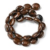 Natural Mahogany Obsidian Beads Strands G-K365-B09-03-3