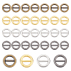   200Pcs 4 Colors Alloy Slide Buckles DIY-PH0008-72-1