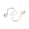 925 Sterling Silver Hoop Earring Findings STER-H107-11S-2