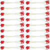 Rope with Plaster Artificial Fzlower Core for Hairpin Accessories DIY-WH20010-10A-1