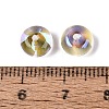 Baking Paint Electroplate Transparent Glass Beads EGLA-Q141-01B-A01-3