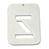 Non-Tarnish 304 Stainless Steel Pendants STAS-Y004-01P-75