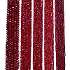 Electroplate Opaque Solid Color Glass Beads Strands LS-EGLA-A044-P4mm-L02-2