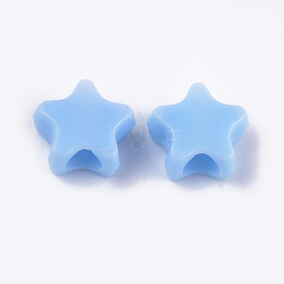 Opaque Acrylic Beads MACR-S296-62-1