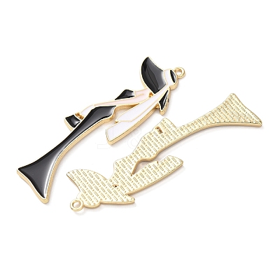 Alloy Enamel Big Pendants ENAM-K076-20B-03-1