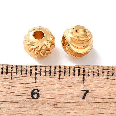Brass Beads KK-C157-02C-G-1