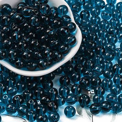 Transparent Colours Glass Seed Beads SEED-Z004-T8MM-10-1