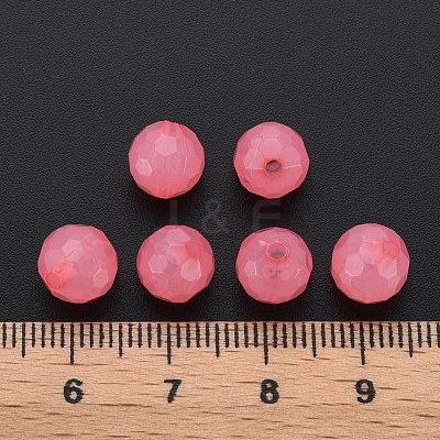 Transparent Acrylic Beads TACR-S154-62E-03-1