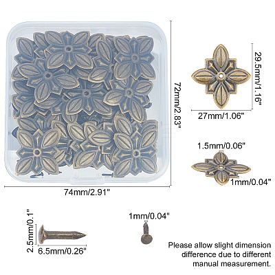 Iron Beads AJEW-GA0001-55-1