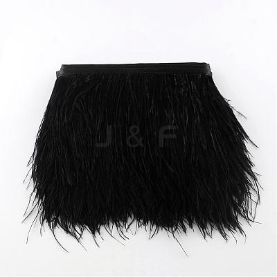 Fashion Ostrich Feather Cloth Strand Costume Accessories FIND-R030-10-15cm-17-1