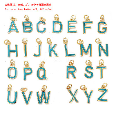 Rack Plating Brass Pendants KK-C065-03G-RS-1