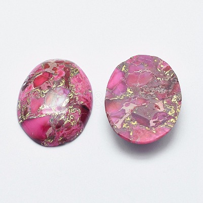 Regalite/Imperial Jasper/Sea Sediment Jasper Cabochons G-E464-42N-1