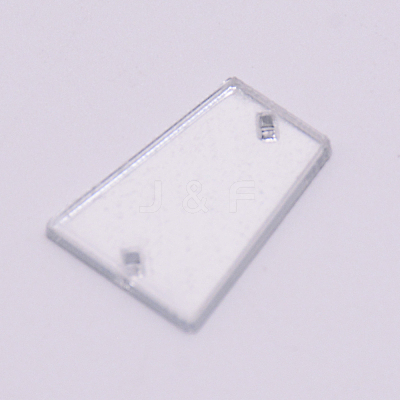 Sew on Mirror Rhinestones DIY-WH0224-21-1